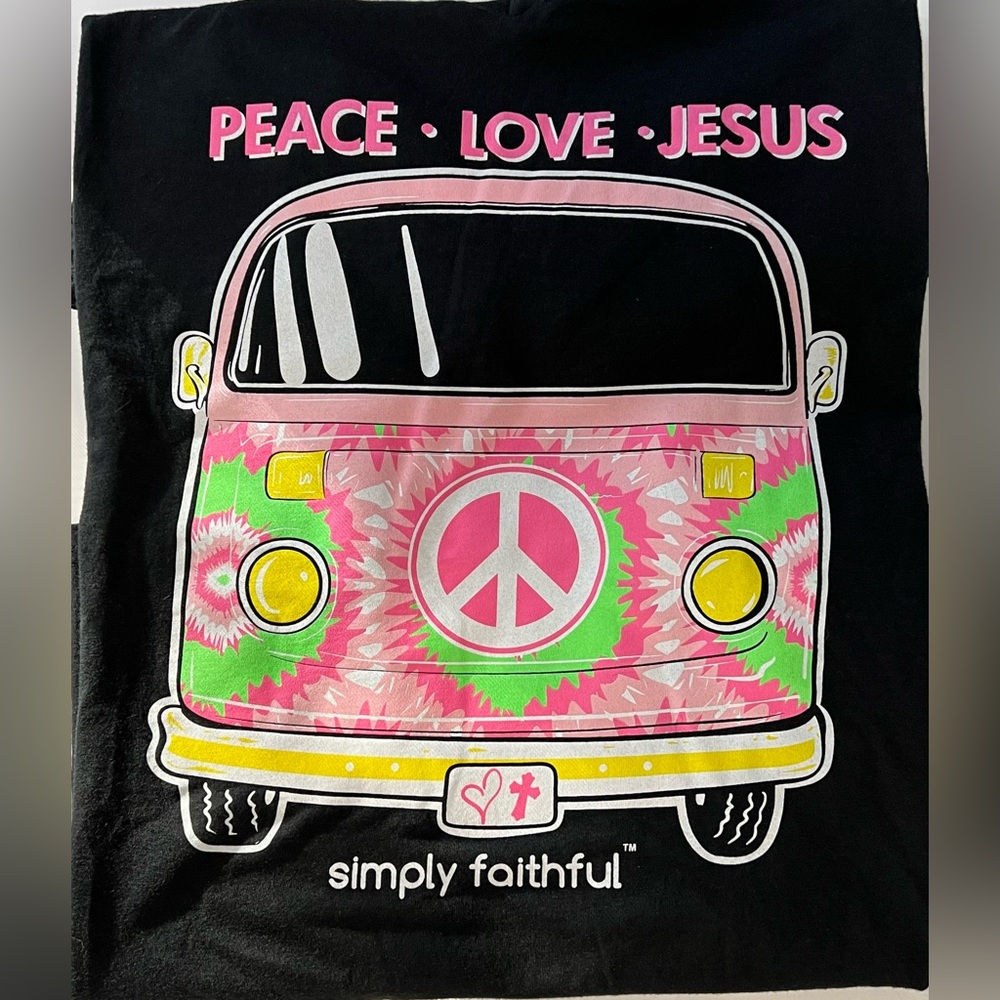 Faithfull the Brand Tee - Black and Pink